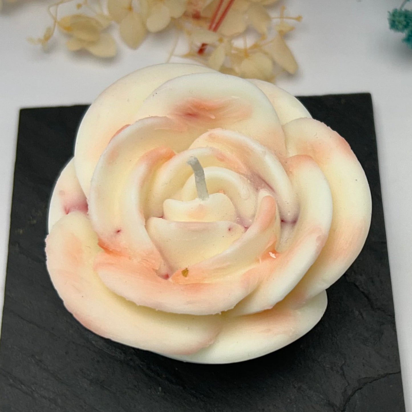 Kerze - Rose