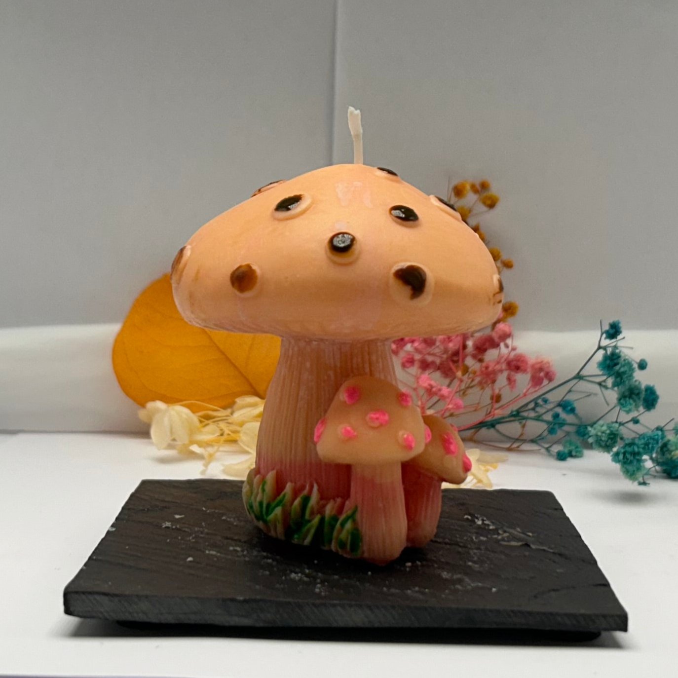 Kerze - Großer Pilz