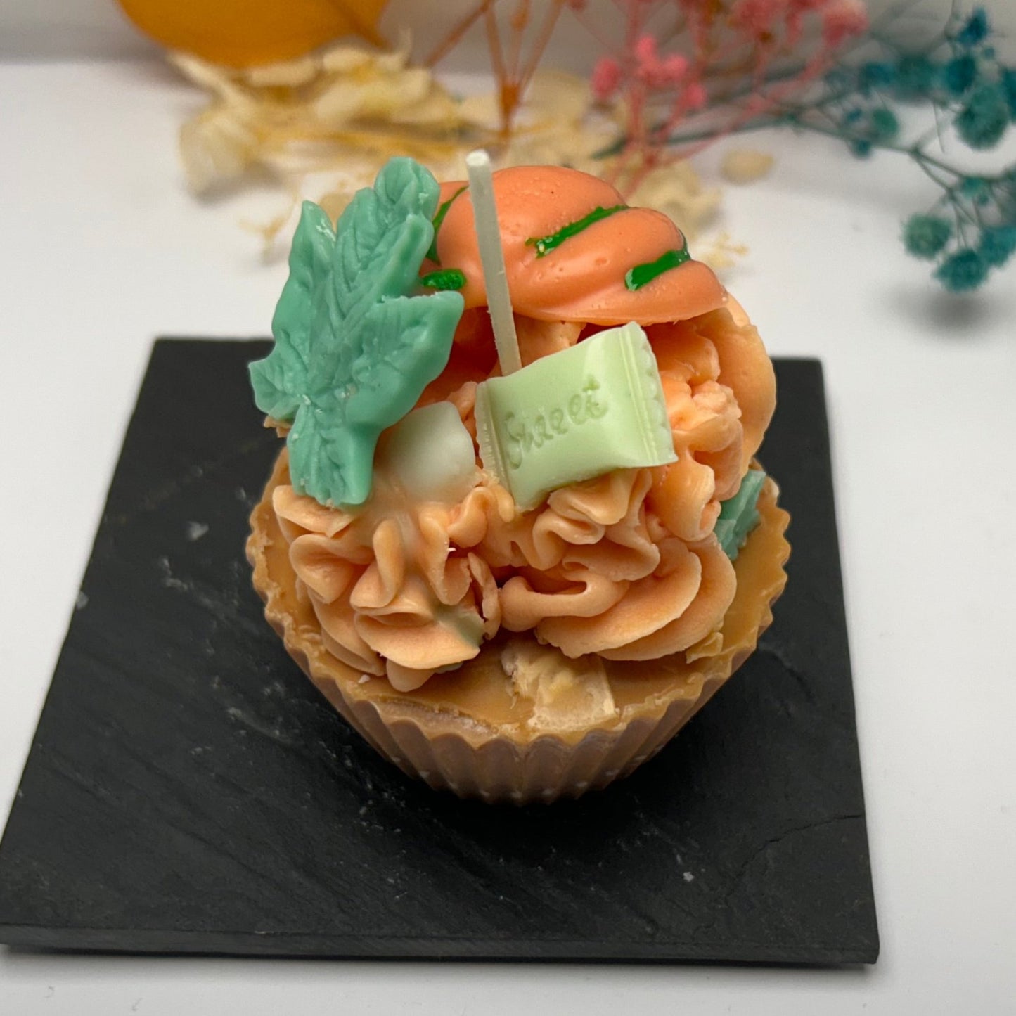 Kerze - Halloweencupcake