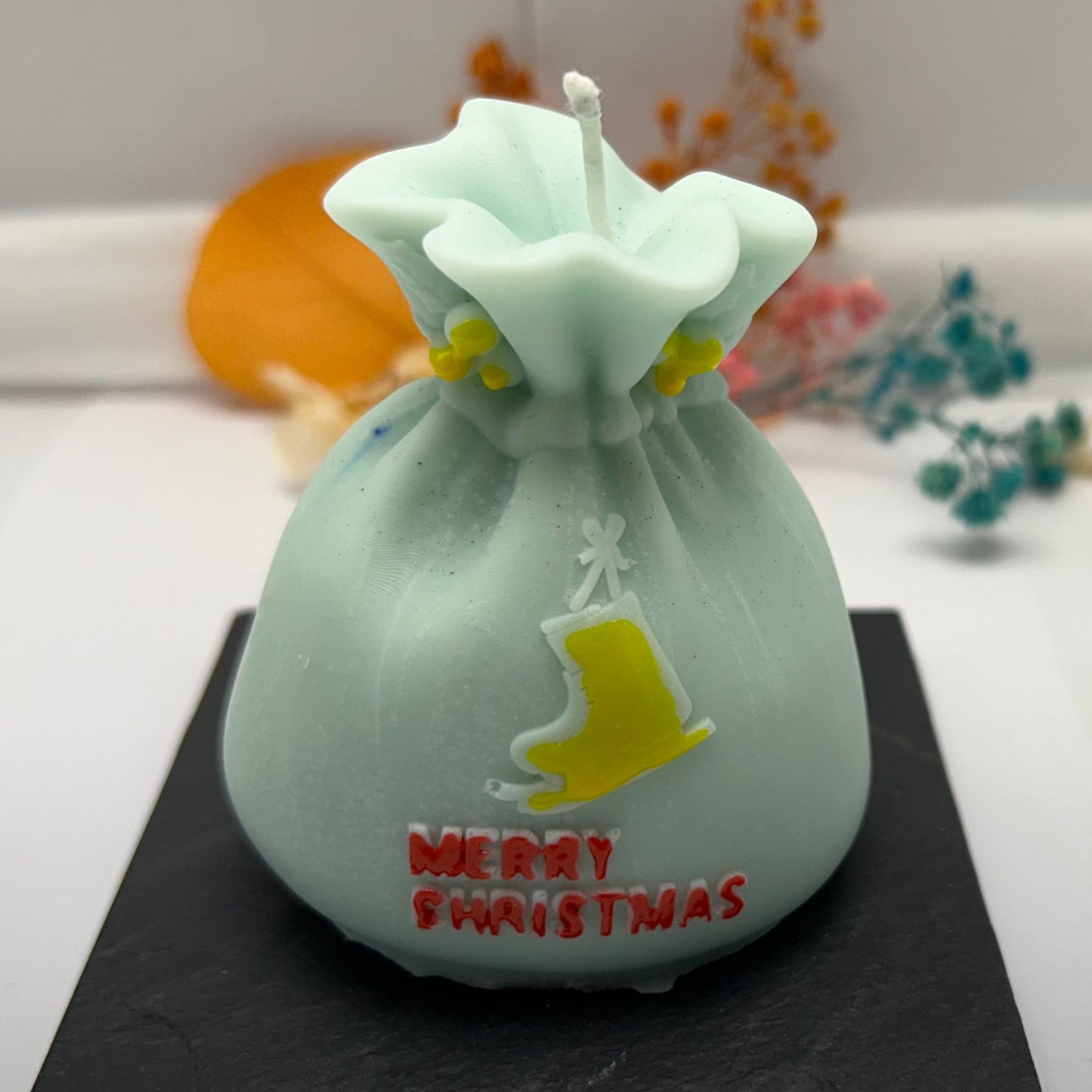 Kerze - Santa's Geschenkesack