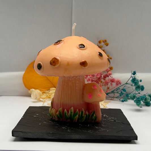 Kerze - Großer Pilz